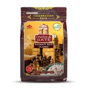 India Gate Basmati Rice Pouch, Classic, 1kg