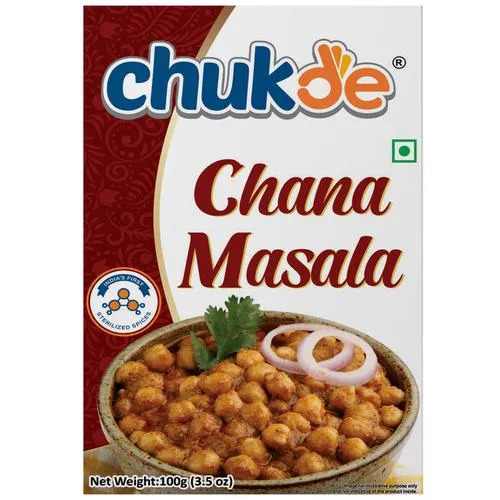 BULK DEAL - Chukde Spices Chana Masala, 100 gm (pack of 10)