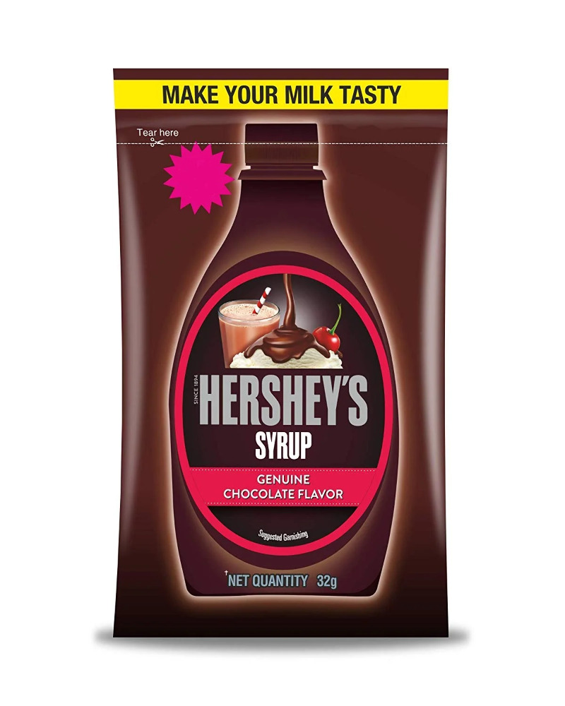 Hersheys Syrup Genuine Chocolate Flavor 30gm