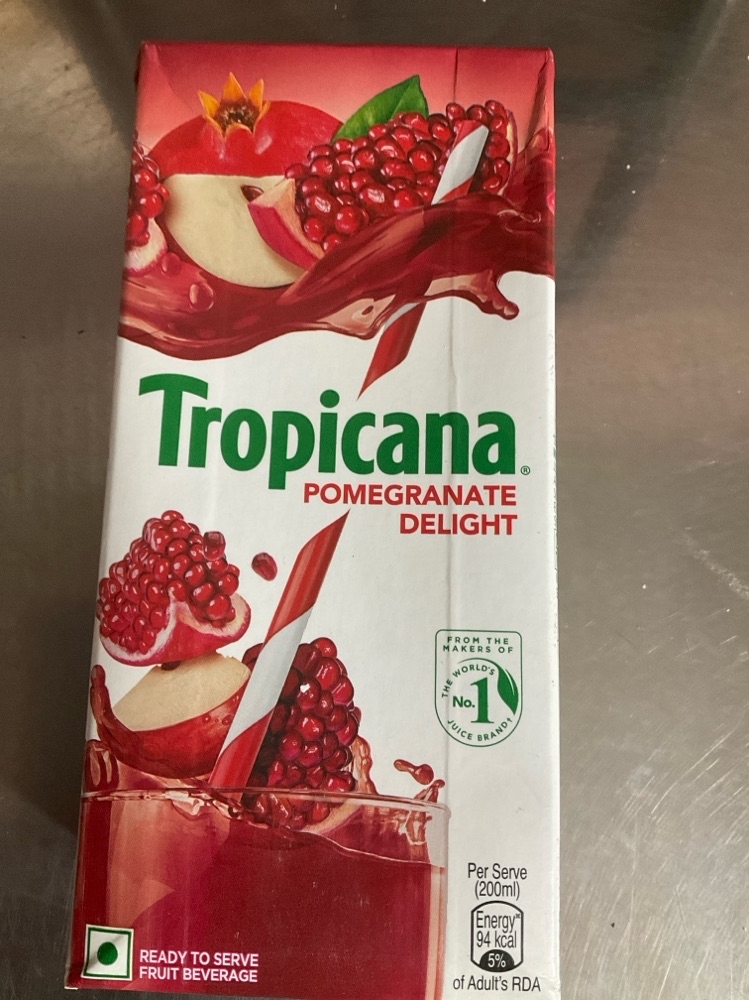 Tropicana pomegranate delight 1L