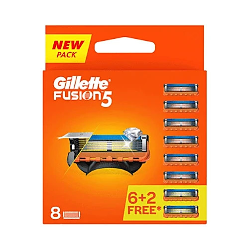 Gillette Fusion 5 Cartridge, 8 units