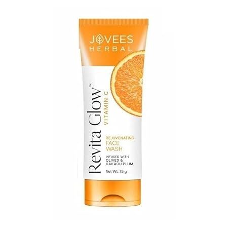 Jovees herbal revita glow vit C facewash 75g