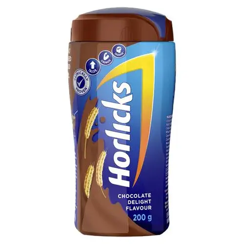 Horlicks Health & Nutrition Drink - Chocolate Flavour, 200 g Jar