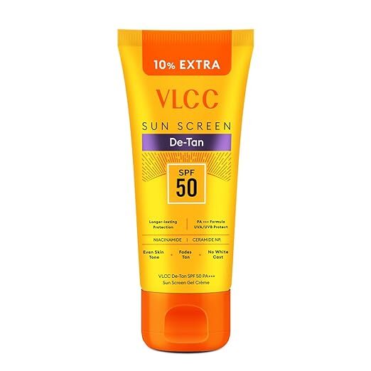Vlcc Sun Screen De-Tan SPF 50 110gm