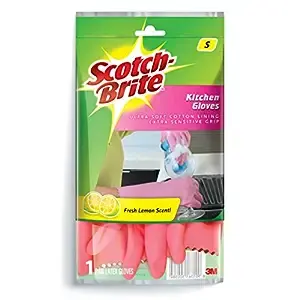 Scotch-Brite Kitchen Gloves, Small, 1 Pack