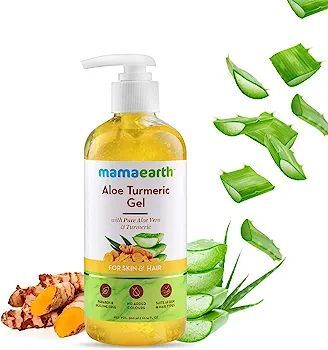 Mamaearth Aloe Turmeric Gel for Skin and Hair, 300 ml