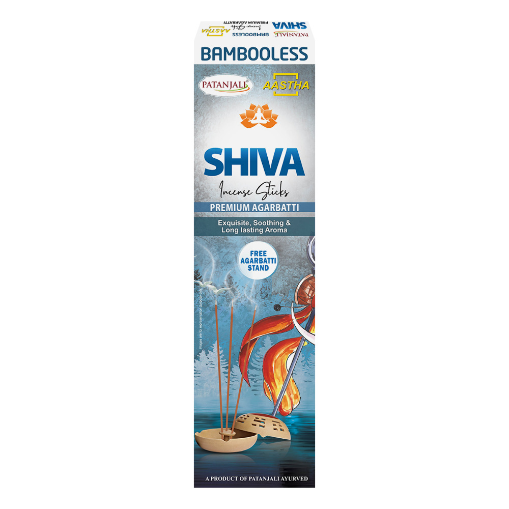 Aastha Bambooless Shiva Agarbati 80g
