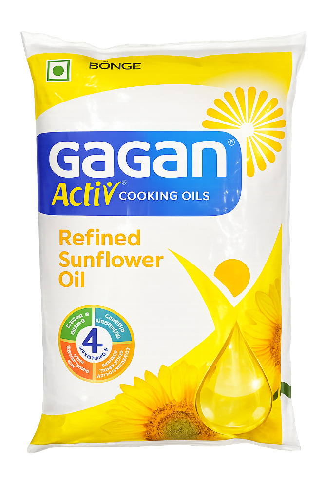 Gagan Activ Refined Sunflower Oil 750gm
