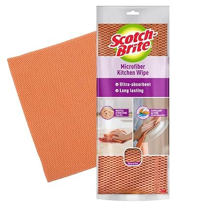 Scotch Brite Microfiber Scrubby Kitchen Wipe 1N