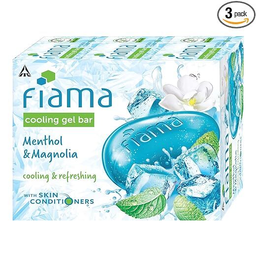Fiama Cooling Gel Menthol & Magnolia Soap Bar B3G1 Free
