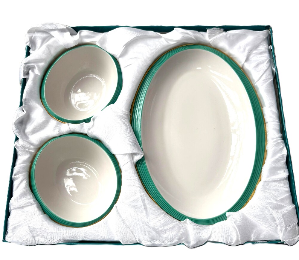 Lemon Tree Ceramic Rorund Serving Plate 1 Plate 2 Bowl