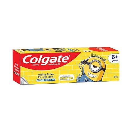 Colgate Kids Minions Bubble Fruit Toothpaste (80 g)