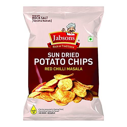 Jabsons Sun Dried Potato Chips, 110 g