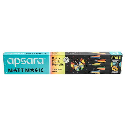 Apsara Matt Magic Extra Dark Pencil