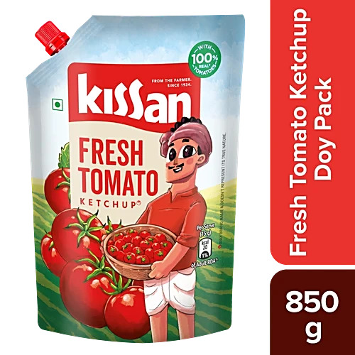Kissan fresh tomato ketchup 850g