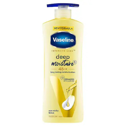 Vaseline Intensive Care Deep Moisture 48Hr Long Lasting Moisturization Body Lotion 400ML