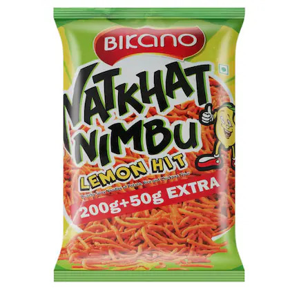 Bikano Natkhat Nimbu Lemon Hit 250G
