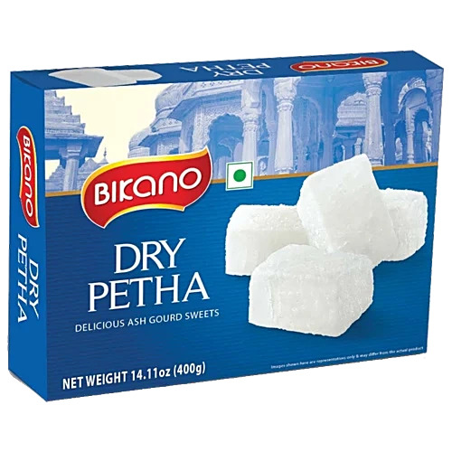 Bikano Dry Petha Delicious Ash Gourd Sweets, 400g