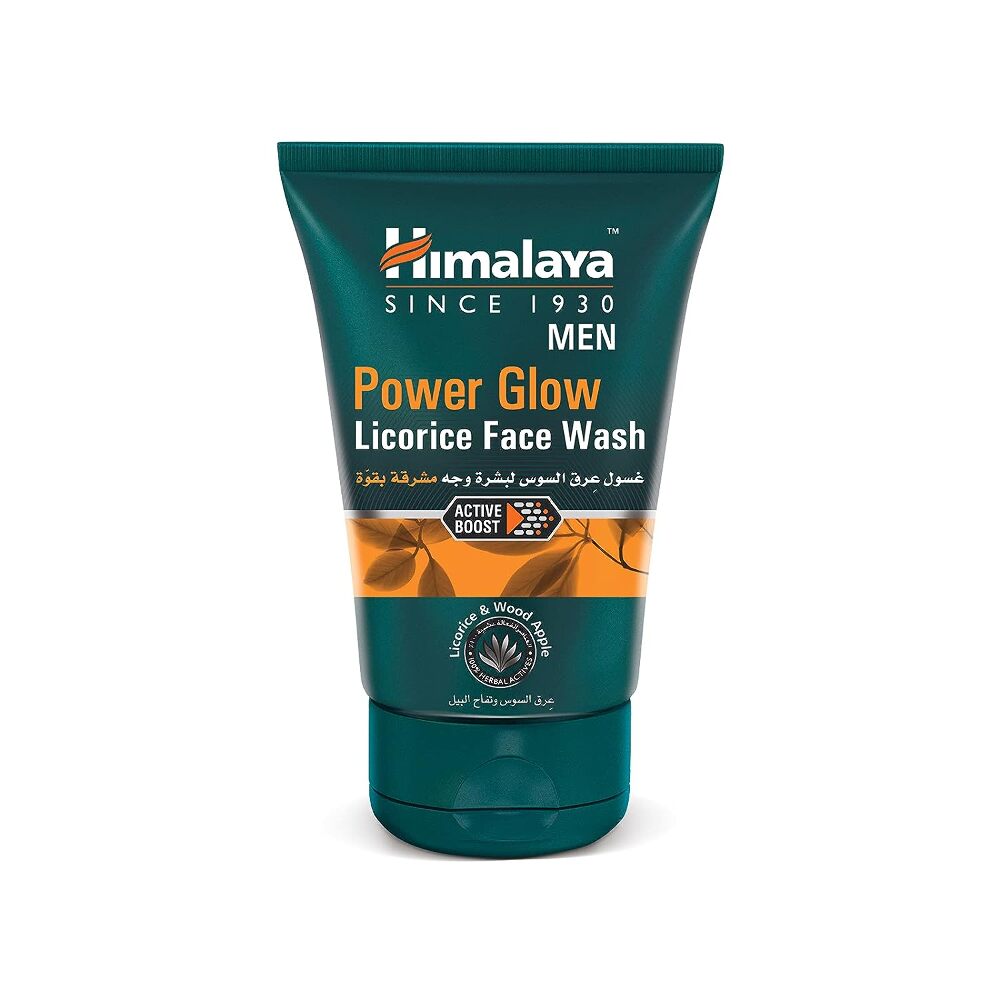 Himalaya Men Power Glow Licorice Face Wash, 100 ml