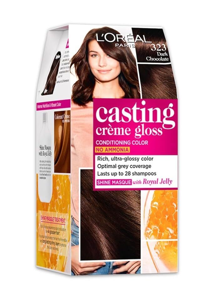 L’Oréal Paris Casting Crème Gloss – Shade 323 “Dark Chocolate
