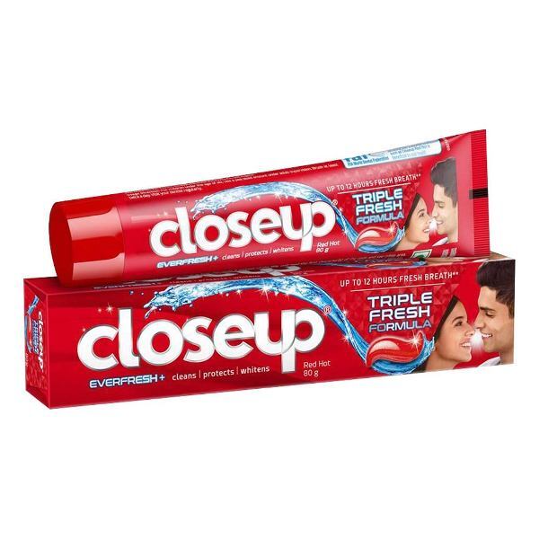 Closeup 18 Hours Fresh Breath Ever Fresh Red Hot , 80g
