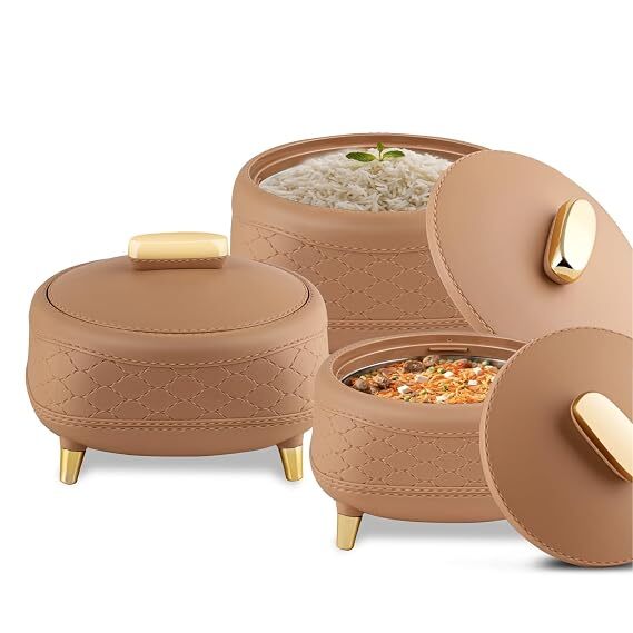 Jaypee Kingston Klass Casserole 1500+2000+2500 Set of 3