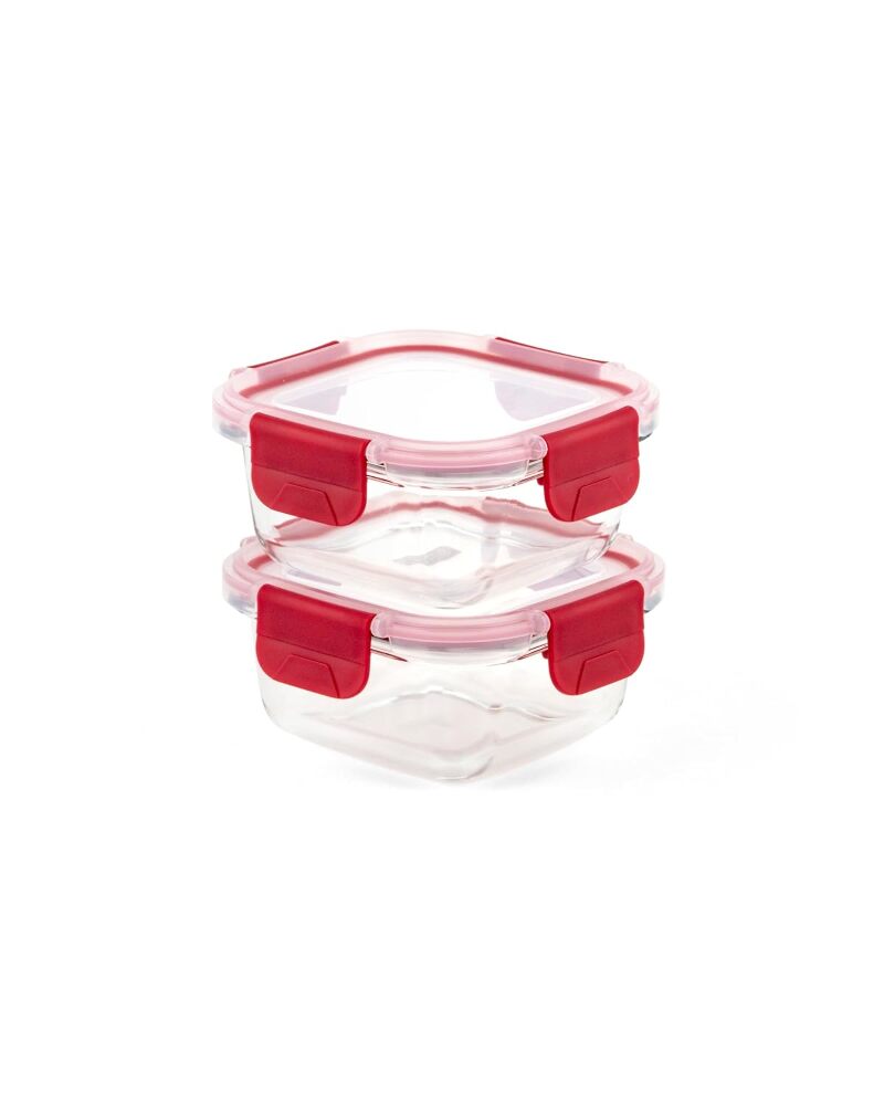 Dubblin Delight GIft Set Containers Suquare 800ml 2pcs