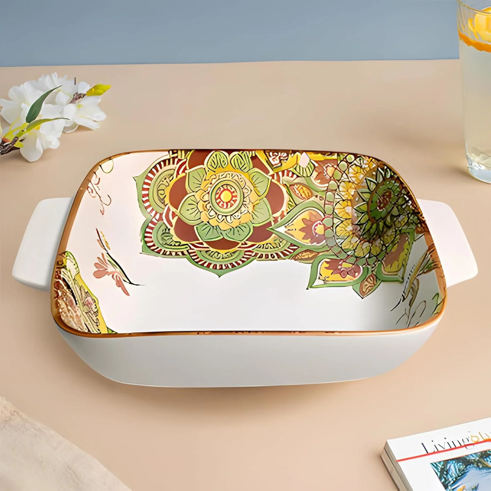 Lemon Tree SQ Platter Aurora Collection