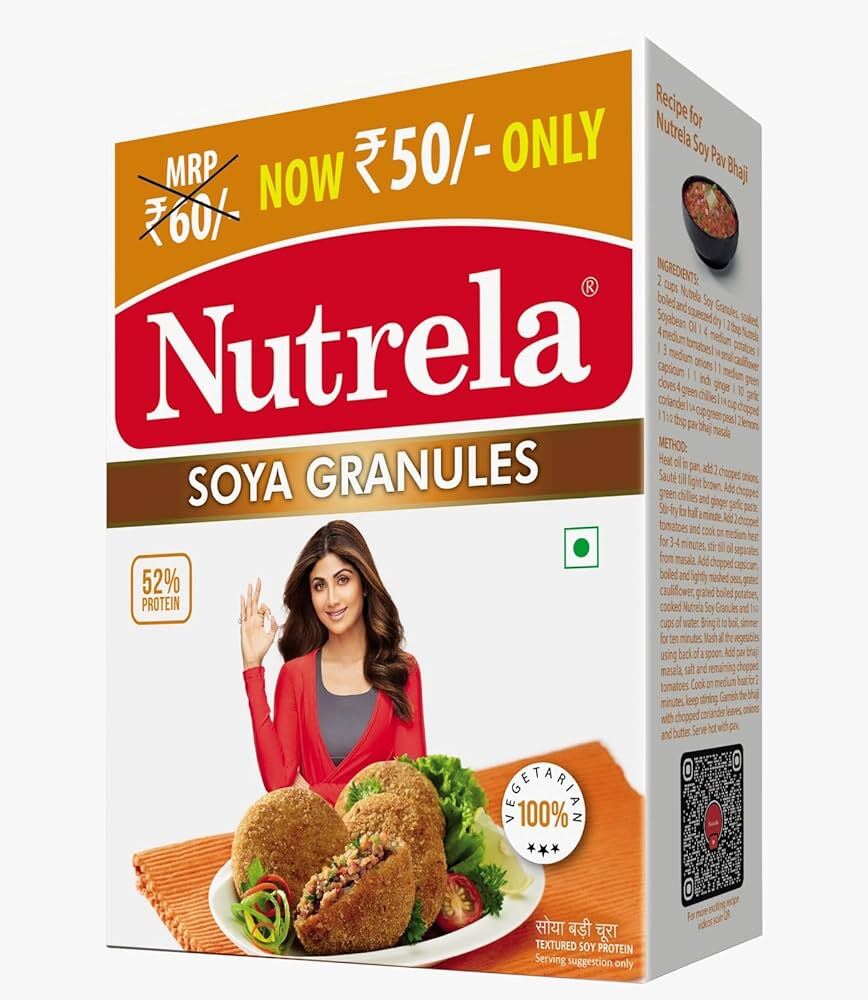 Nutrela Soya Granules Chunks 200gm