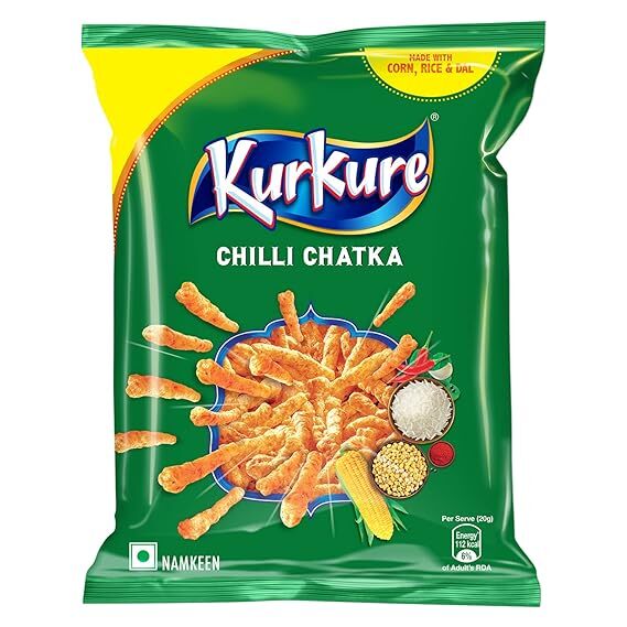 Kurkure Chilli Chatka, 35g