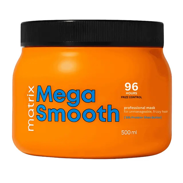Matrix Mega Smooth Professional Mask Silk Protein + Shea Butter 500ml
