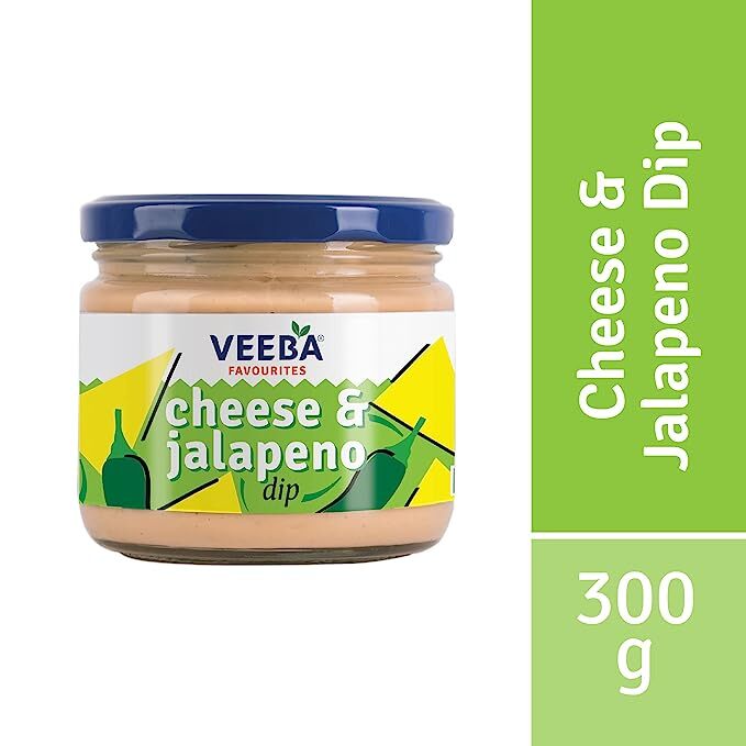 VEEBA Cheese & Jalapeno Dip, 300 g