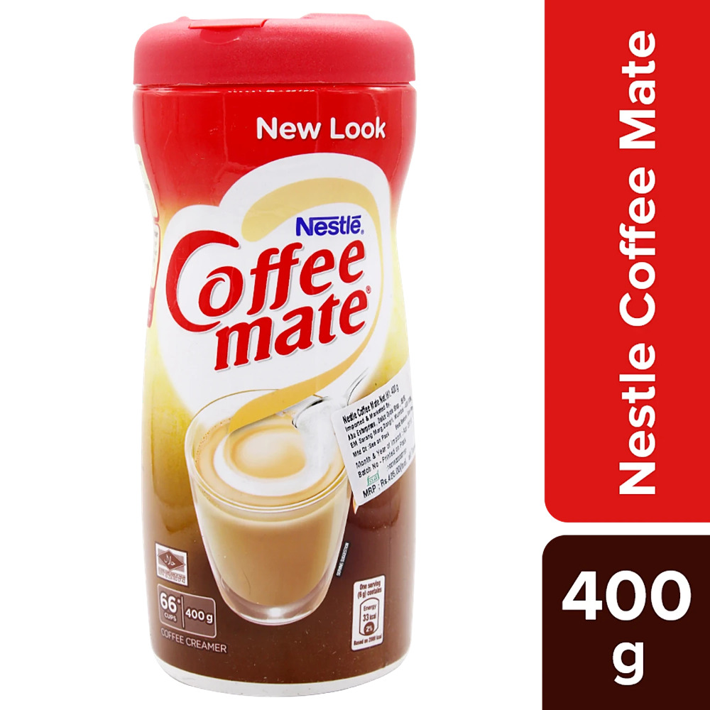Nestle Coffee Mate Coffee Creamer - Glucose Syrup, 400 g Jar