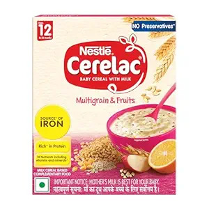 Nestle Cerelac Baby Cereal With Milk Wheat-Rice Mixed Fruit 300g