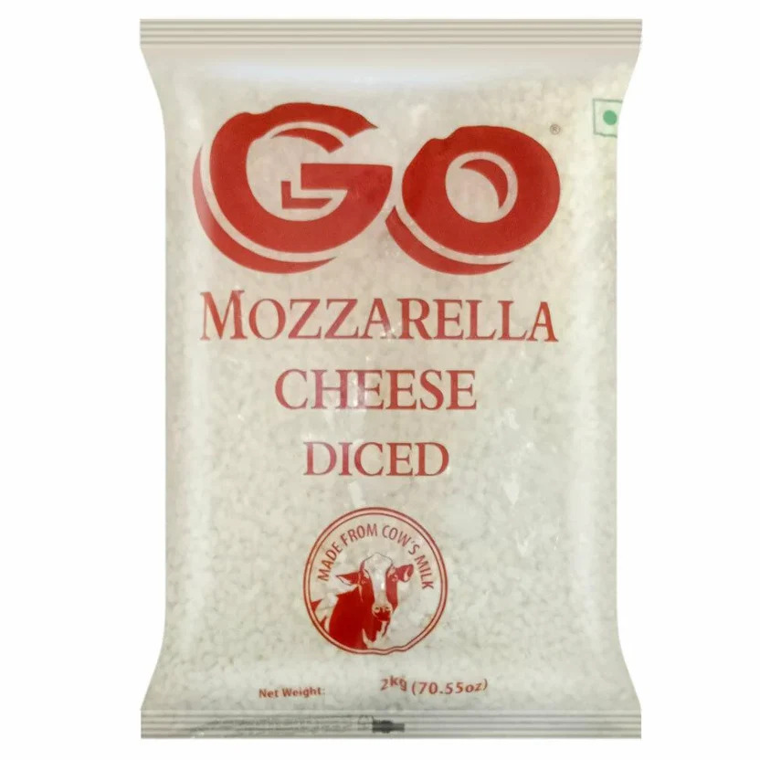 Go Cheese Mozzarella Diced 2kg