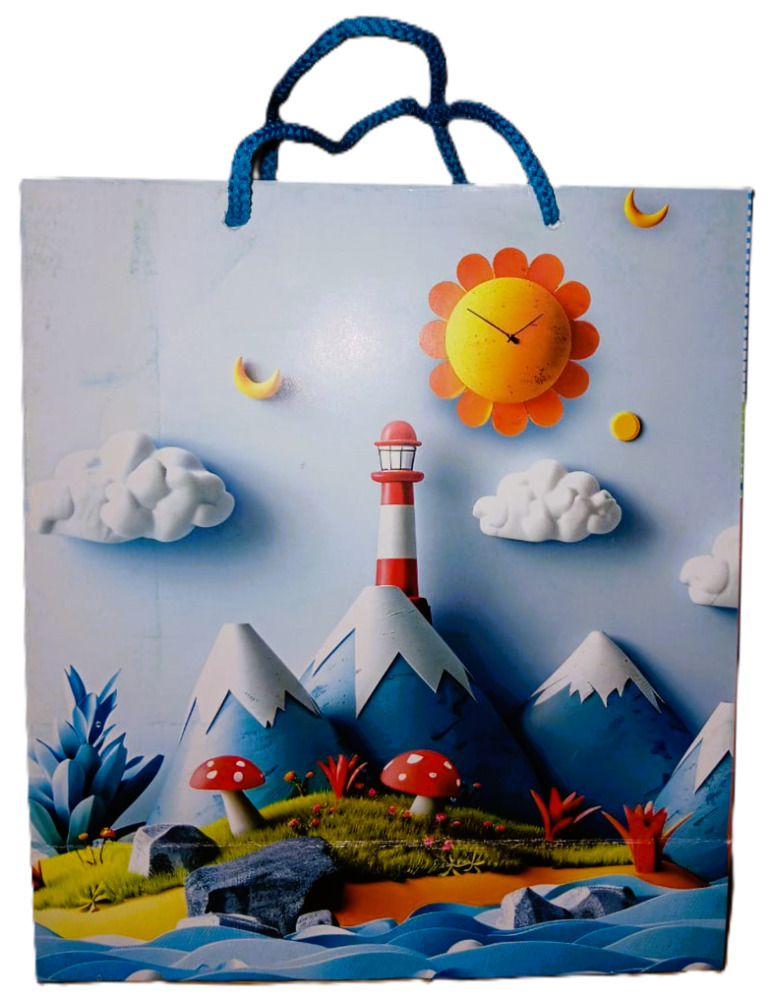 Premium Paper Bag 9*8*3 Inches