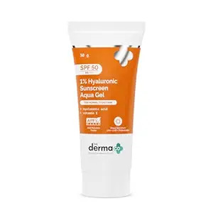 Derma SPF 50 1% Hyaluronic Sunscreen Aqua Gel 30gm