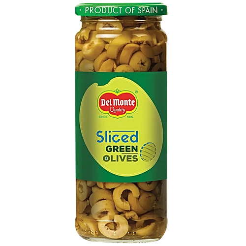 Del Monte Olive Green Sliced 450 gm