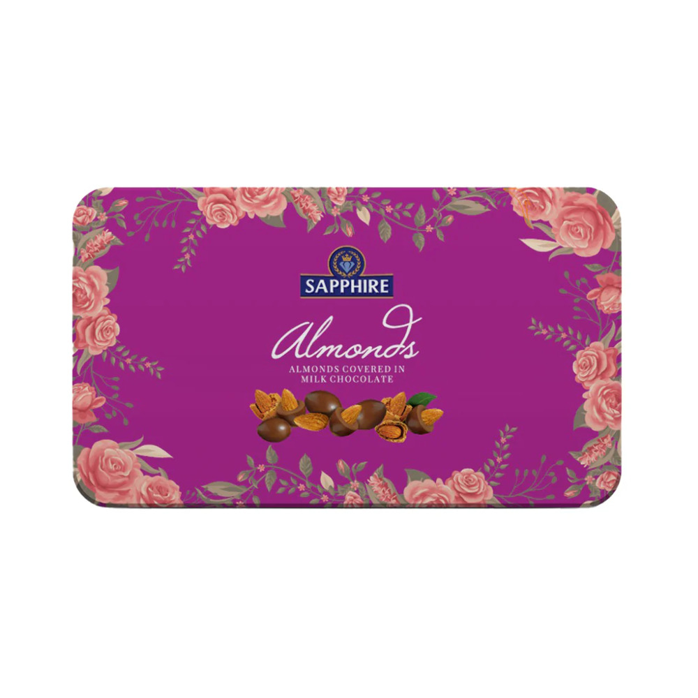 Sapphire Almonds Covered In Milk Choco 175g