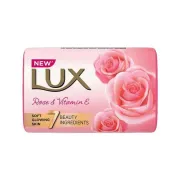 Lux Rose & Vitamin E Soap Bar, For Soft Glowing Skin with 7 Beauty Ingredients, 150 g (Pack of 3)