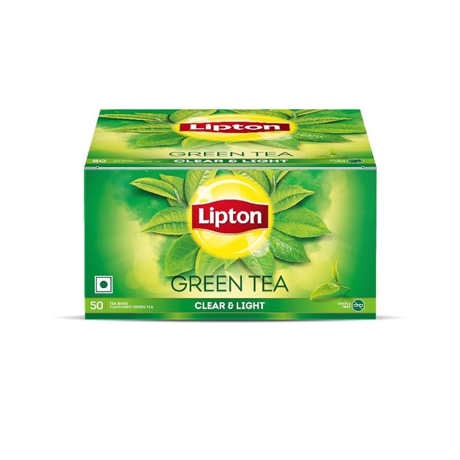 Lipton Green clear light & Light 50 tea bag 1.3 g each