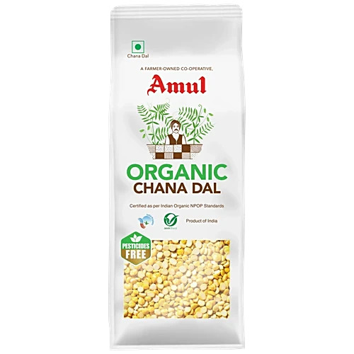 Amul Organic Chana Dal 500gm