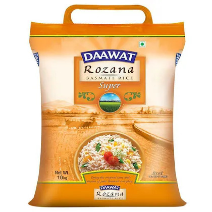 Bulk Deal - Daawat Rozana Super Basmati Rice 10 kg ( Pack of 3 )
