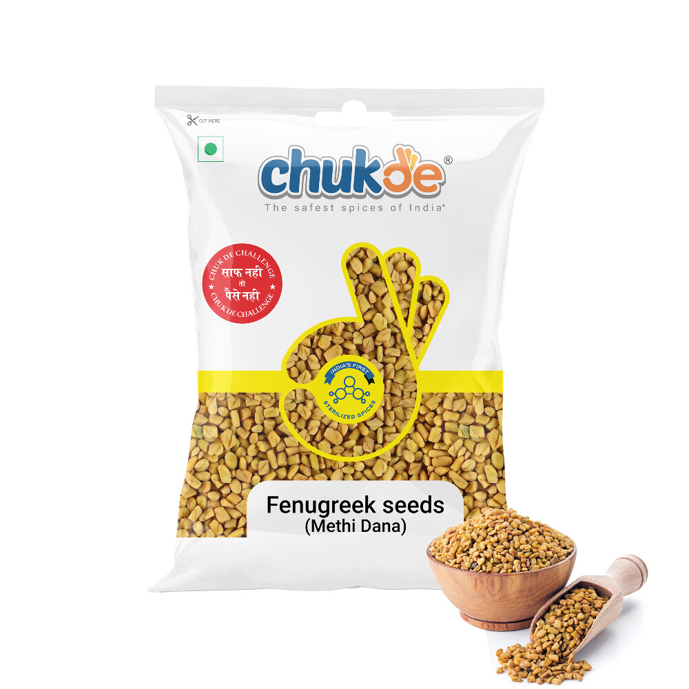 BULK DEAL - Chukde Spices Methi Dana, 200 gm ( Pack of 10 )