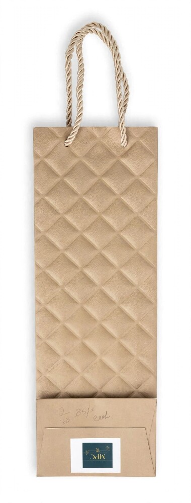 KPC Premium Quilted Leatherette Designer Gift Bag with Rope Handle 1N