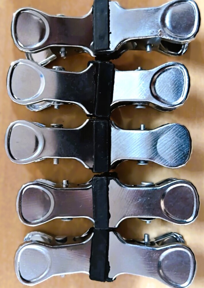 Lucky Multi Purpose Steel Clips, 10pcs