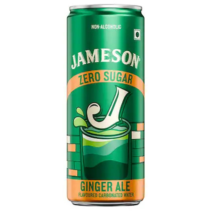 Jameson Zero Sugar Ginger Ale Carbonated Water 250ML