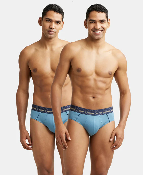 Jockey Zone Brief US14-01 M-Size Aegean Blue