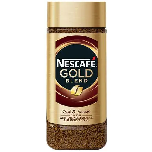 Nescafe Gold Blend Instant Coffee Powder - Arabica & Robusta Beans, 50 g Jar