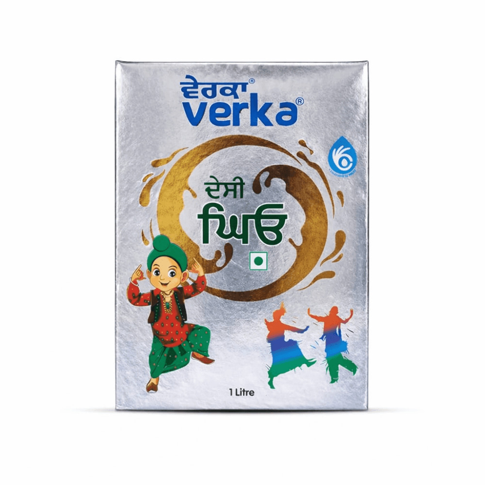 Verka Desi Ghee 1L (Tetrapack)